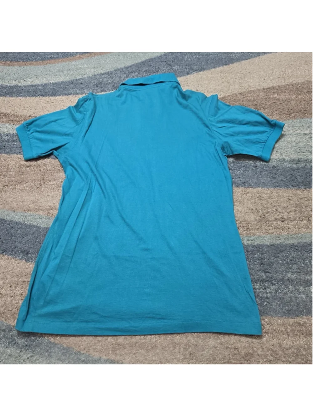 Ralph Lauren Chaps Polo Shirt Mens M Teal Japan Cotton Classic Preppy